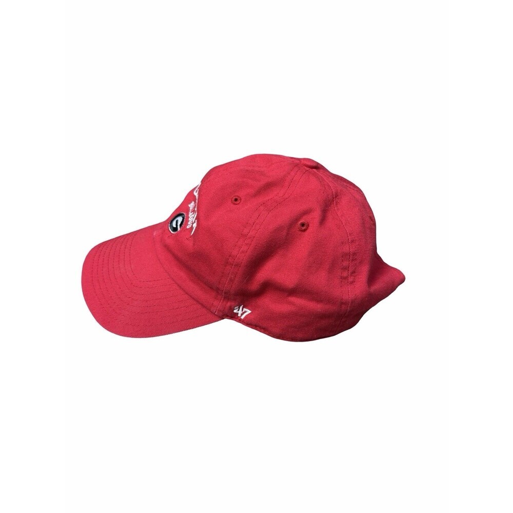 Georgia Bulldogs '47 Brand Red Clean Up Adjustable Dad Hat Strap - Picture 3 of 8